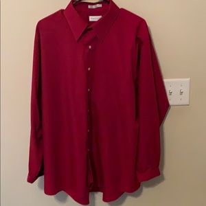 Dress Shirt (maroon)